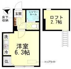 クアルト板橋の間取り図