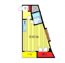 インフィニの間取り図