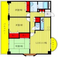 パークヒルズ西台の間取り図