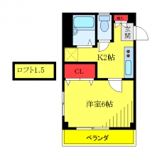 レジデンス・アーサーの間取り図