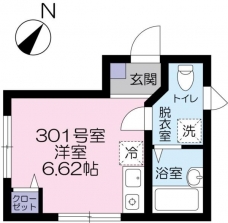 エスペランサ上池袋の間取り図
