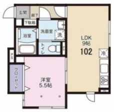 ｖｉｆ／ｖｉｖｅの間取り図