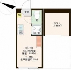 FIOREⅡの間取り図