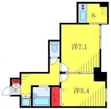 VIDA#033の間取り図