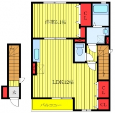 パークヒルズの間取り図