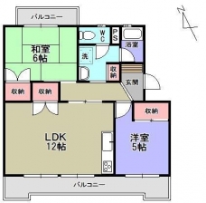 第３松本マンションの間取り図