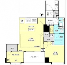 ブランズ池袋立教南の間取り図