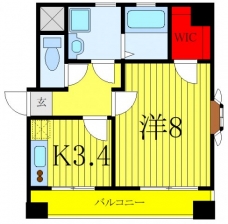 五番館（竹山ビル五番館）の間取り図