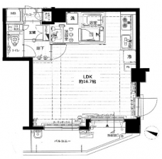 ロータリーパレス春日文京の間取り図