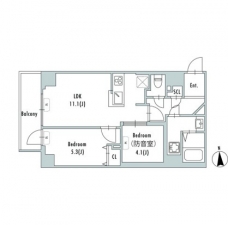 GRAN PASEO上野御徒町の間取り図