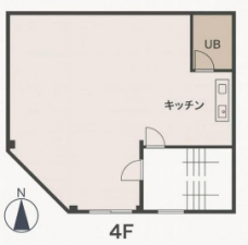 ＸＯ財託第３ビルの間取り図