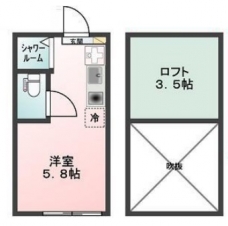 Ｇｌａｎｚ町屋Ⅰの間取り図