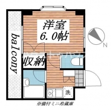 アナトリアコーポの間取り図