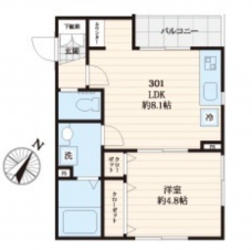 ヴァレ　ブランシュの間取り図