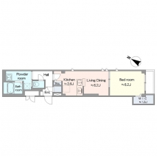 イーストIMの間取り図