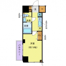 クレヴィスタ西巣鴨の間取り図