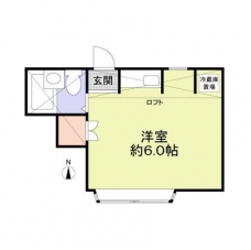 ジュネスカミコの間取り図
