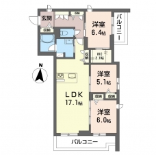 プリエールの間取り図
