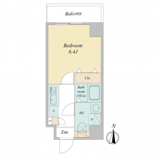 ドゥーエ蕨の間取り図