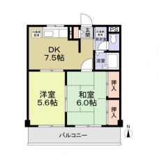 ファミール芝下の間取り図