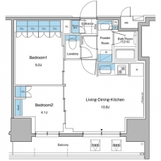 ルフォンプログレ秋葉原マークス の間取り図