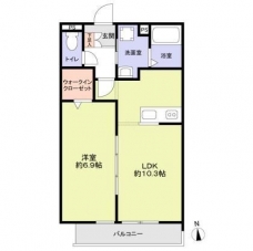 フォレスト・メゾン浦和北の間取り図