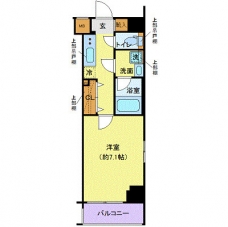 クレヴィスタ板橋西台の間取り図