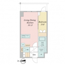 LIME RESIDENCE KAWAGUCHI EASTの間取り図