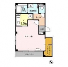 アバンウェル城北公園の間取り図