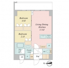 LIME RESIDENCE KAWAGUCHI EASTの間取り図