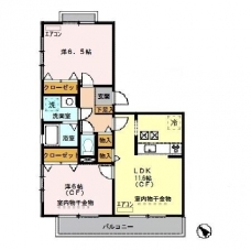 グリーンヒルズの間取り図