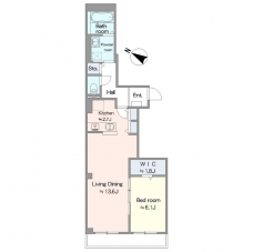 イーストIMの間取り図