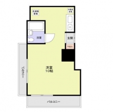 レイクサイド湯島の間取り図