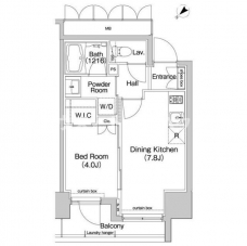 コンフォリア東池袋ＥＡＳＴの間取り図