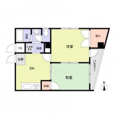 寿ビルの間取り図