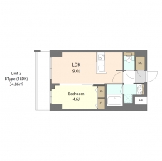 Ｓ－ＲＥＳＩＤＥＮＣＥ高島平ａｓｏｌｅａの間取り図