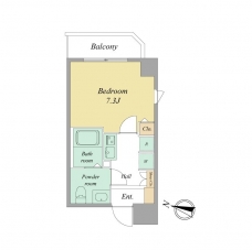 IL MEZZO DI TOKYO，UNOの間取り図