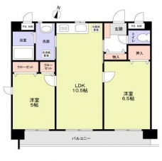 アコモード北原台の間取り図
