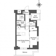 バウスステージ練馬豊玉の間取り図