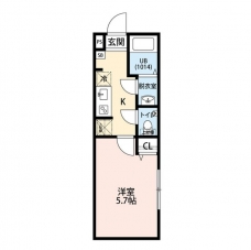 エクセラン西尾久Southの間取り図