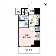 プレール・ドゥーク川口並木の間取り図