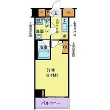 アイルイムーブル西日暮里の間取り図