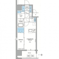 ルフォンプログレ赤羽マークスの間取り図