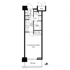 パークアクシス文京ステージの間取り図