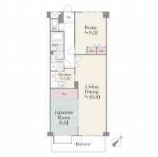 パークハイツ駒込の間取り図