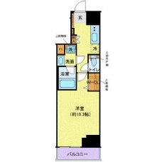 ディアレイシャス池袋の間取り図