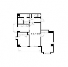 綾東ヴィレッジ弐番館 の間取り図