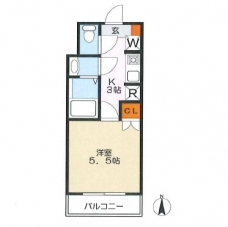蕨テラスの間取り図