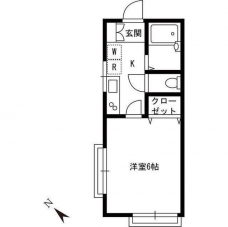 ハイムシマダの間取り図