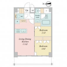 LIME RESIDENCE KAWAGUCHI EASTの間取り図